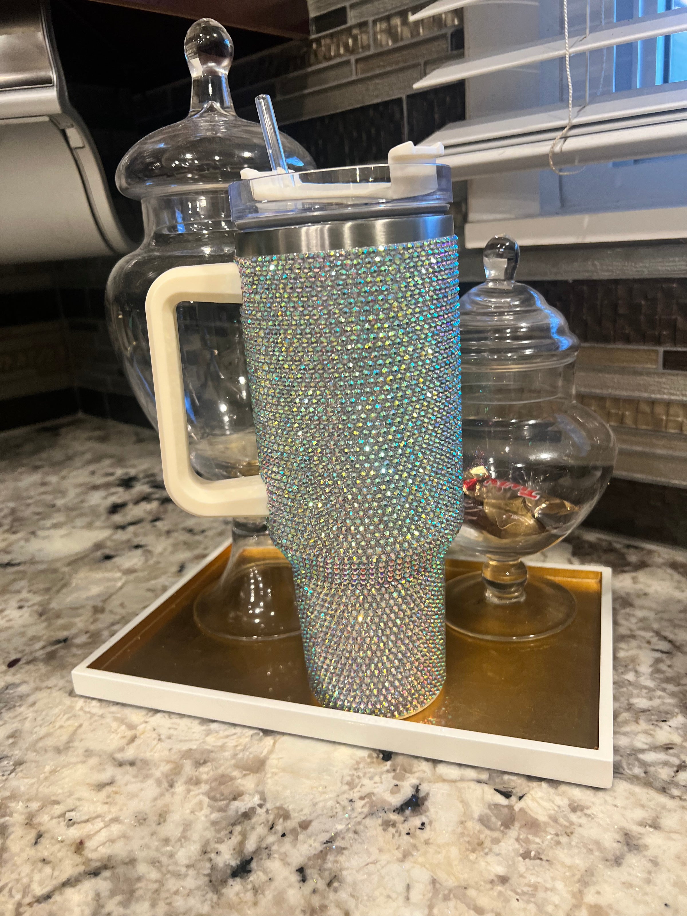 Stainless Steel Glitz Tumbler