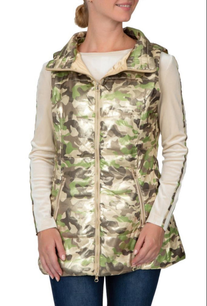 Camouflage Foil Shirt & Vest – Princess Boutique Detroit