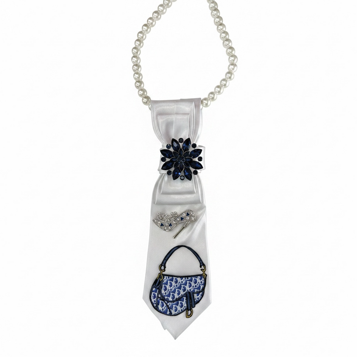 Pearl Necklace Tie