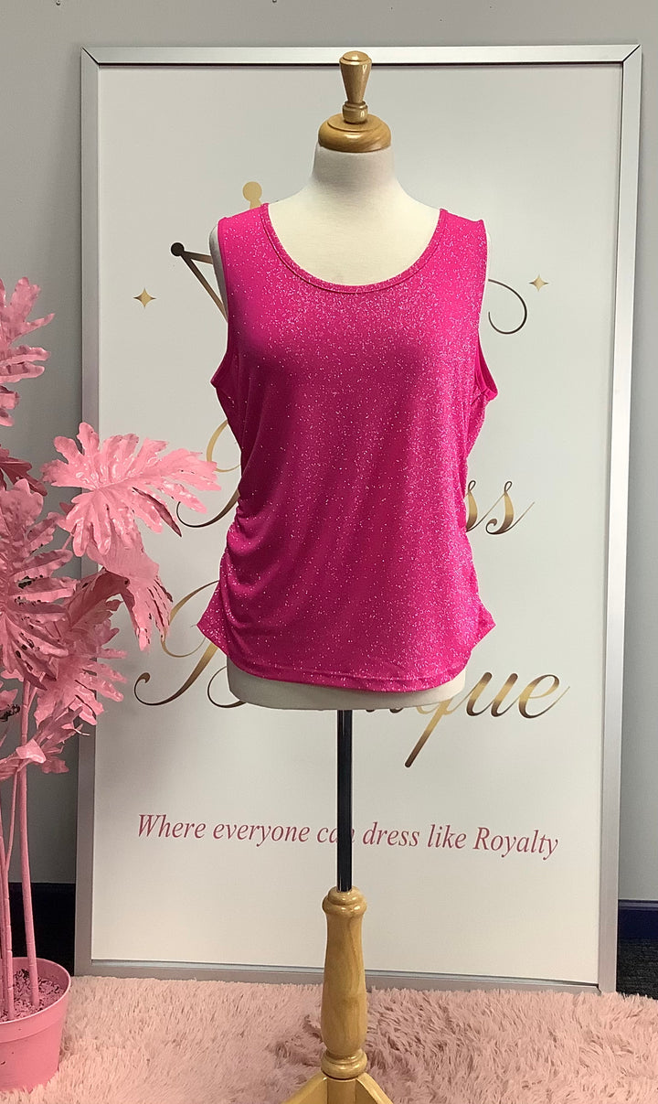 Glitter Glam Tank Top