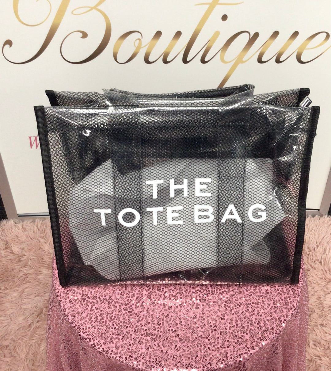 See Thru Tote Purse