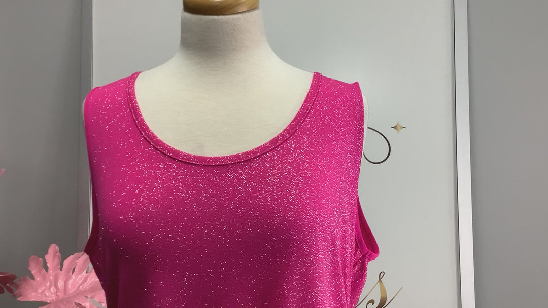 Glitter Glam Tank Top