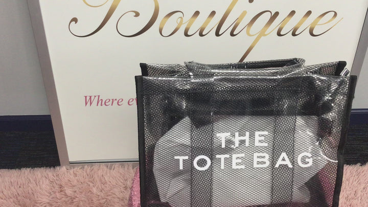 See Thru Tote Purse